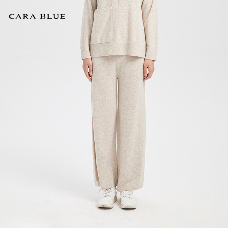 carablue喀啦正品羊绒针织绵羊毛