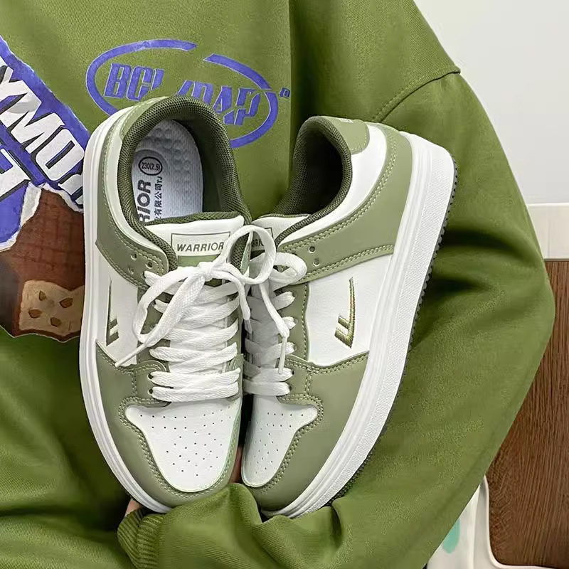 网面圆头厚底女鞋回力透气学院风