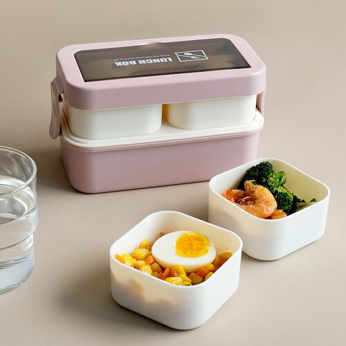 可微波炉加热食品级PP5纯色轻便