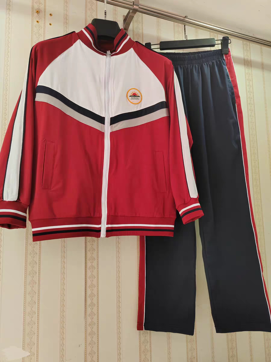 遵化市阳光燕山小学校服燕山初中春秋季校服来图定制定做校服
