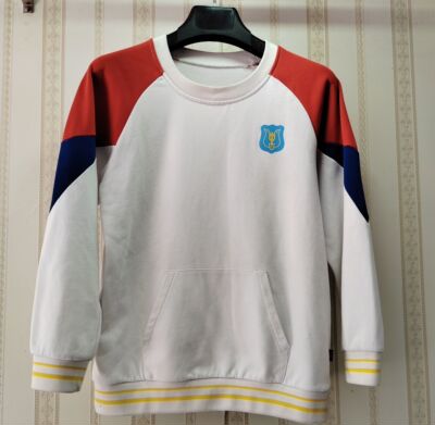 定做北京第五中学校服春秋校服卫衣纯棉北京五中分校校服