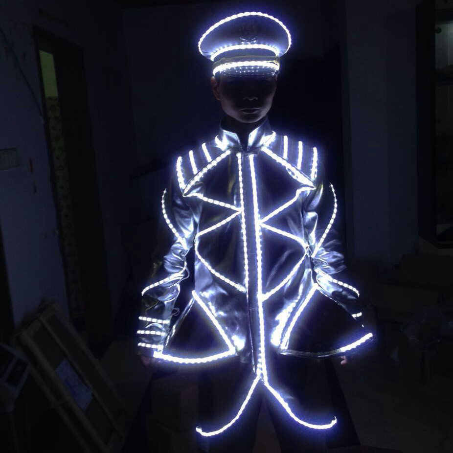 发光衣服爆闪服装酒吧KTV热销
