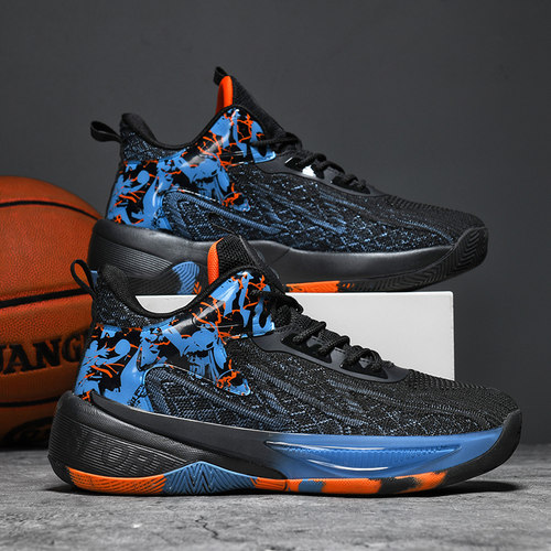 2025春季摩擦有声篮球网面运动鞋