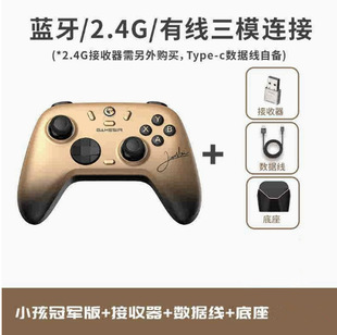 GameSir无线游戏手柄2.4G蓝牙有线三模连接震动TYPE-C