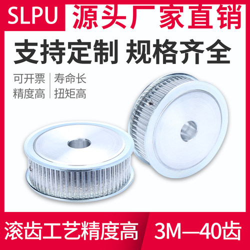 Slpu3M-40齿同步带轮12速比组合