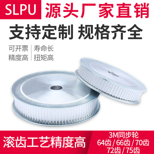 适用3M-64/66/70/72/75齿同步轮
