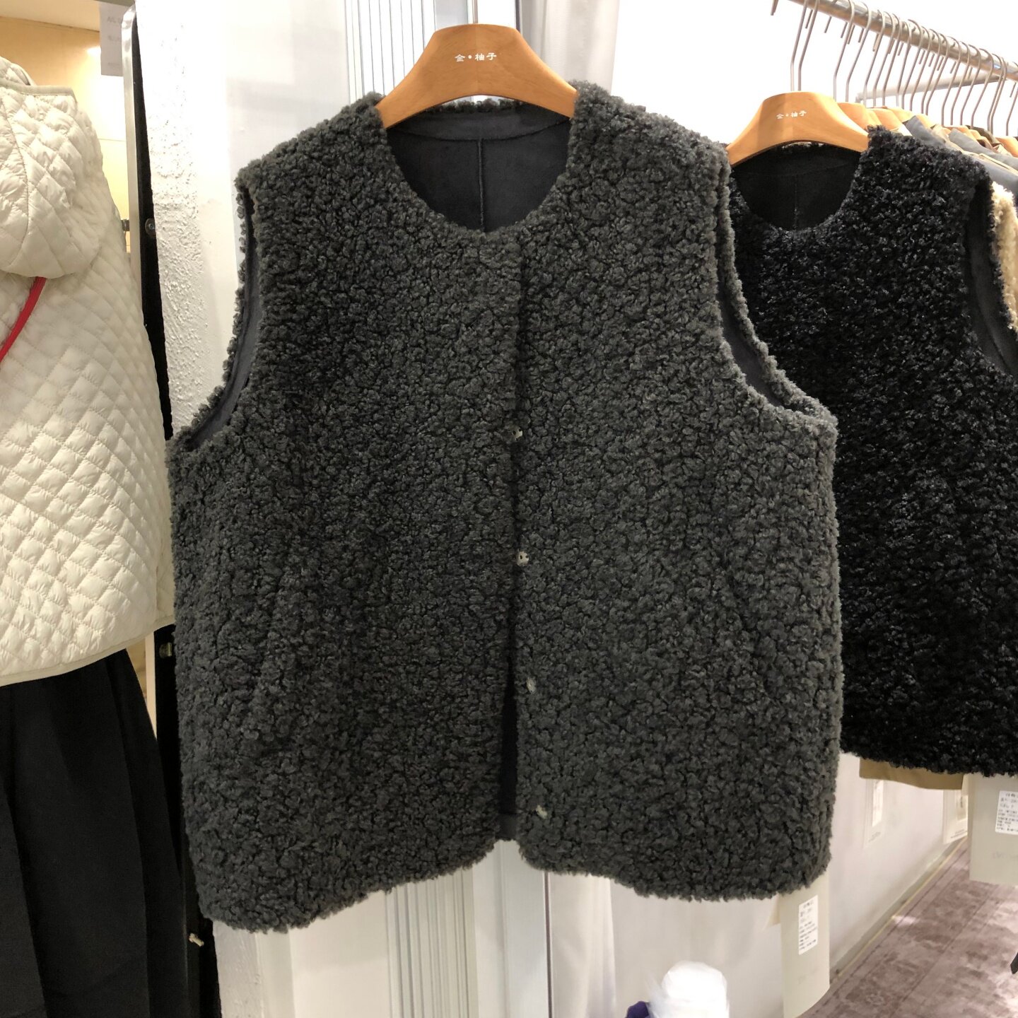 宽松羊羔毛马甲女2026秋冬新款休闲叠穿仿皮毛一体马夹女JYZ2991