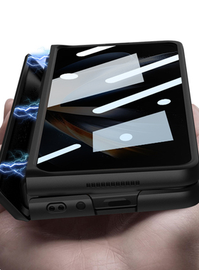 适用于三星折叠屏Galaxy Z fold6手机壳Phone Case保护壳zfold5手机壳ZFold432手机壳铰链磁吸保护套