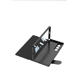 适用三星Z fold7手机壳 Phone Case保护套Fold6 5 4 3手机壳玻璃F9460 W2345 玻璃保护套可选电容笔翻盖