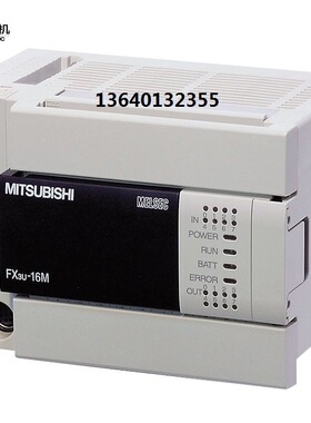 全新三菱PLC FX3U-4AD 4DA TC PT 3A ENET-ADP 2HC 1PG搅拌站PLC