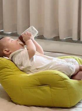 婴儿沙发可躺可睡小月龄宝宝沙发单人可爱小熊沙发椅卡通儿童座椅