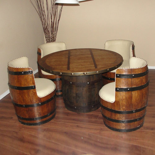 橡木桶酒桶桌椅沙发复古创意定做