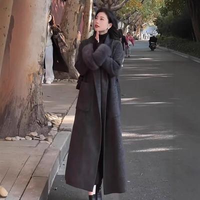 衣服冬天羽绒大衣长款外套加绒派克服2025新款女士上档次女人味