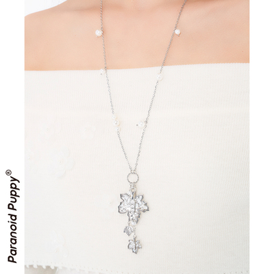 枫夜渐晚~枫叶和珍珠的浪漫感