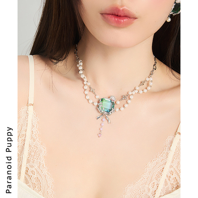 渐变色大宝石！还趴了一只修狗～