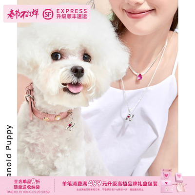 ParanoidPuppy女彩色宝石项圈