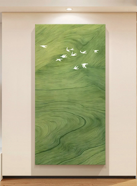 玄关画2025年新款高端走廊过道挂画入户正对门装饰画轻奢高级感壁