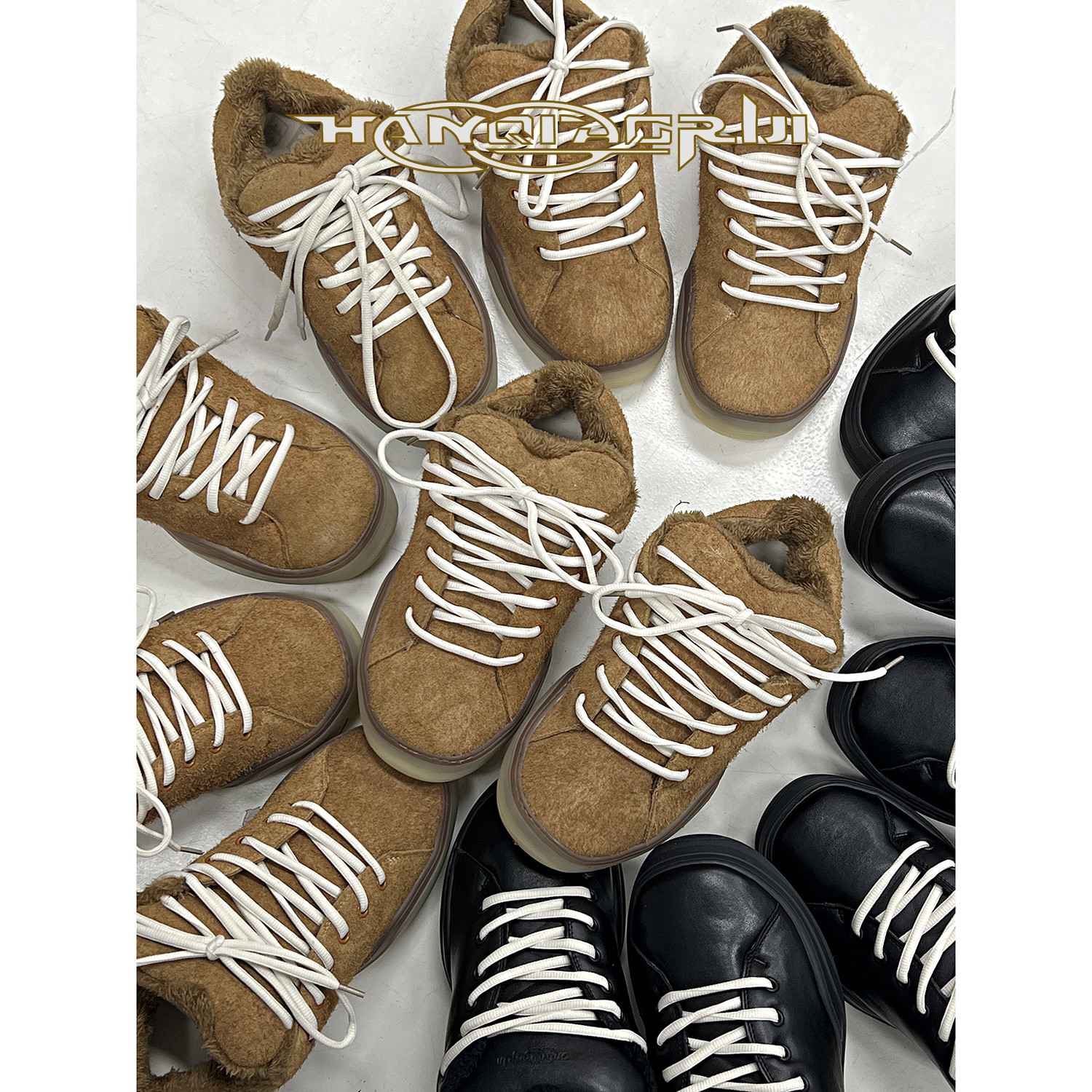 韩桥日记冬季情侣款户外雪地鞋