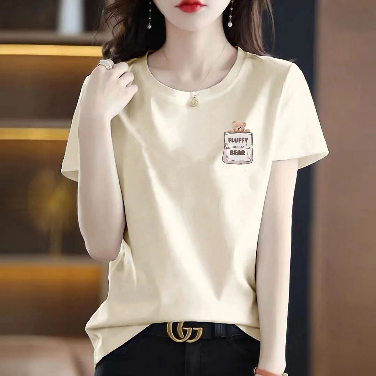 送运费险纯棉高品质短袖T恤上衣