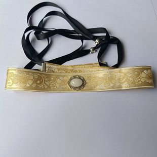 汉唐汉服配饰日常飞鱼服劲草明制双扣革带腰带搭唐制圆领袍锦衣卫