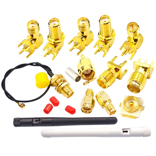 SMA/UFL/IPEX/IPX接头天线座子SMA-KE母座插座RF射频连接器母公头