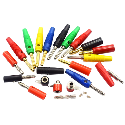 香蕉插头4MM测试插头灯笼/四页型