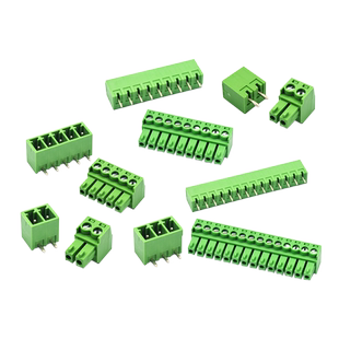 KF2EDG 3.81MM插拔式pcb接线端子弯直针+插座2/3/4/5/6/7/8/9/16p