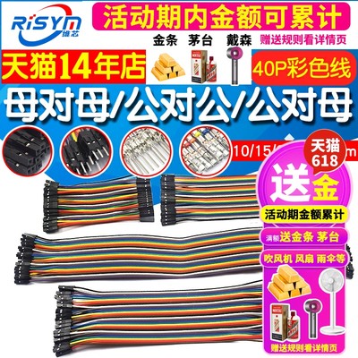 Risym/维芯40P杜邦线高品质爆款