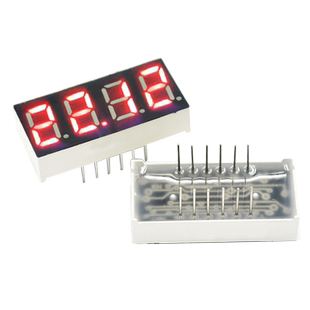 Risym四位共阳 数码管 红色高亮  4位共阳 0.36英寸 数字显示管