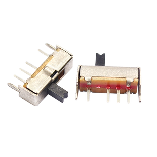 Risym拨动开关 SS-13D07 4脚3档 1P3T SS13D07VG4 滑动/波段开关