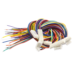 XH2.54电子线 端子线单头镀锡15 20 30CM彩排线连接线2/3/4/6/10P