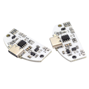 新款TYPE-C台灯电路板USB充电三档无级调光LED触摸小夜灯控制模块