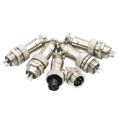 GX12航空插头连接器12MM