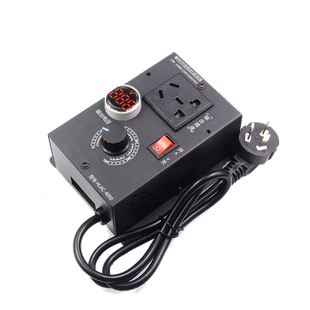 220V电子调压调速器风扇风机无级调温调光单相交流可调电机控制器