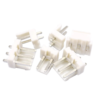 Risym 直针插座间距 VH3.96mm白色接线端子2P 3Pin接插件直针座