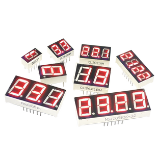 数码管0.28 0.4英寸0.8英寸2/3/4位共阴/共阳红色数字显示管时钟