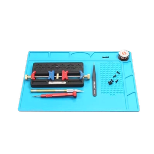 电脑手机工作台维修隔热垫多功能磁性耐高温硅胶垫电烙铁工具垫子