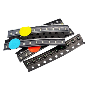 0805 0603贴片LED灯发光二极管常用元件包 红蓝绿黄白5种每种10个