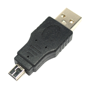 Risym MINI-USB公头转USB公头USB公头转换T型头 移动硬盘连接头