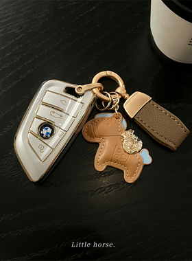 适用宝马3系车钥匙套5系1系可爱325li刀锋x1x3x2x5壳525扣gt女
