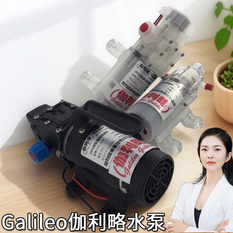 三柱压水泵高压柱塞隔膜泵洗车用的高压水泵12伏洗车水泵喷雾泵