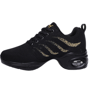 乔彬广场舞鞋子成人跳舞鞋女软底中跟春夏季现代爵士外穿舞蹈鞋女