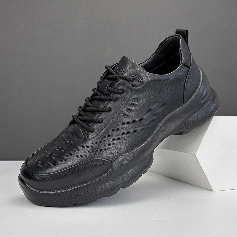 海丽男鞋春季系带休闲鞋耐磨舒适轻便不臭脚牛皮简约百搭潮运动鞋,流行男鞋,时尚休闲鞋,淘宝优惠券,粉丝福利购,淘宝优惠卷