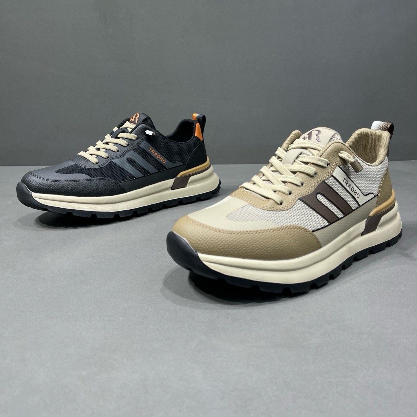 海丽男鞋春季免系带休闲鞋轻便舒适透气网面拼接小清新潮牌运动鞋,流行男鞋,时尚休闲鞋,淘宝优惠券,粉丝福利购,淘宝优惠卷