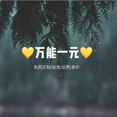 Lilynsil万能一元来图定制加急