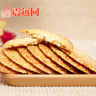 震远同芝麻饼片锅巴薄脆饼干小包装 湖州特产休闲零食整箱糕点