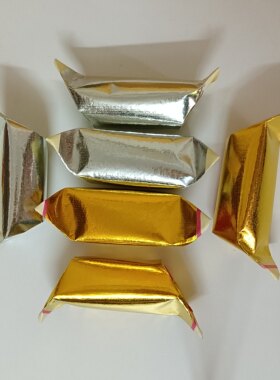 广东5寸金银寿金元宝纸折纸金纸成品100个