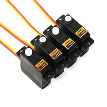 EMAX银燕舵机航模ES3351 3352 ES3301 3302数码模拟9mm塑胶齿金属