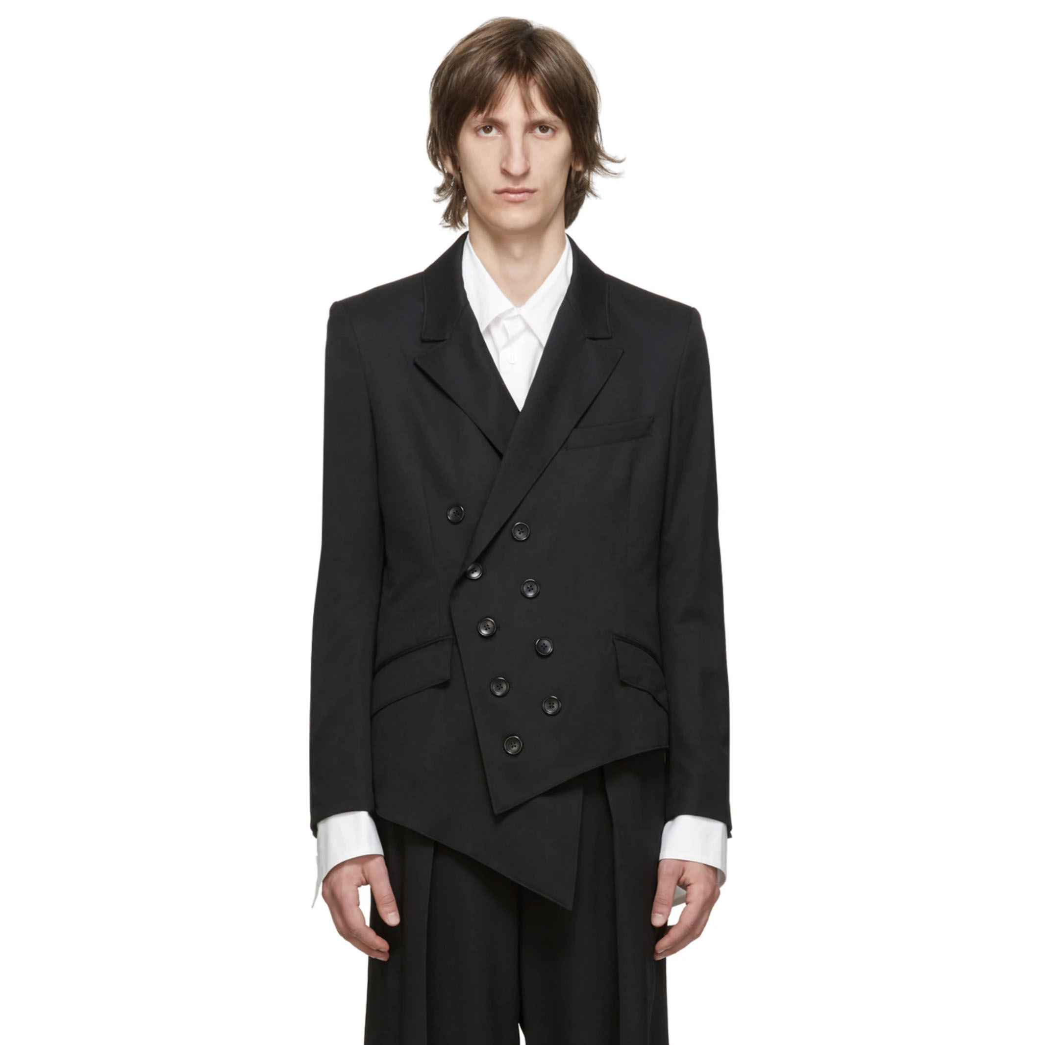 解构破坏羊毛夹克原创设计西服