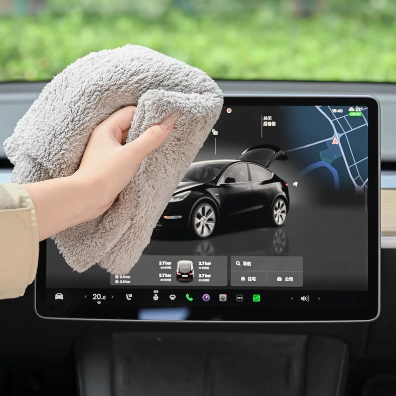 毛绒擦车毛巾大号不留水印